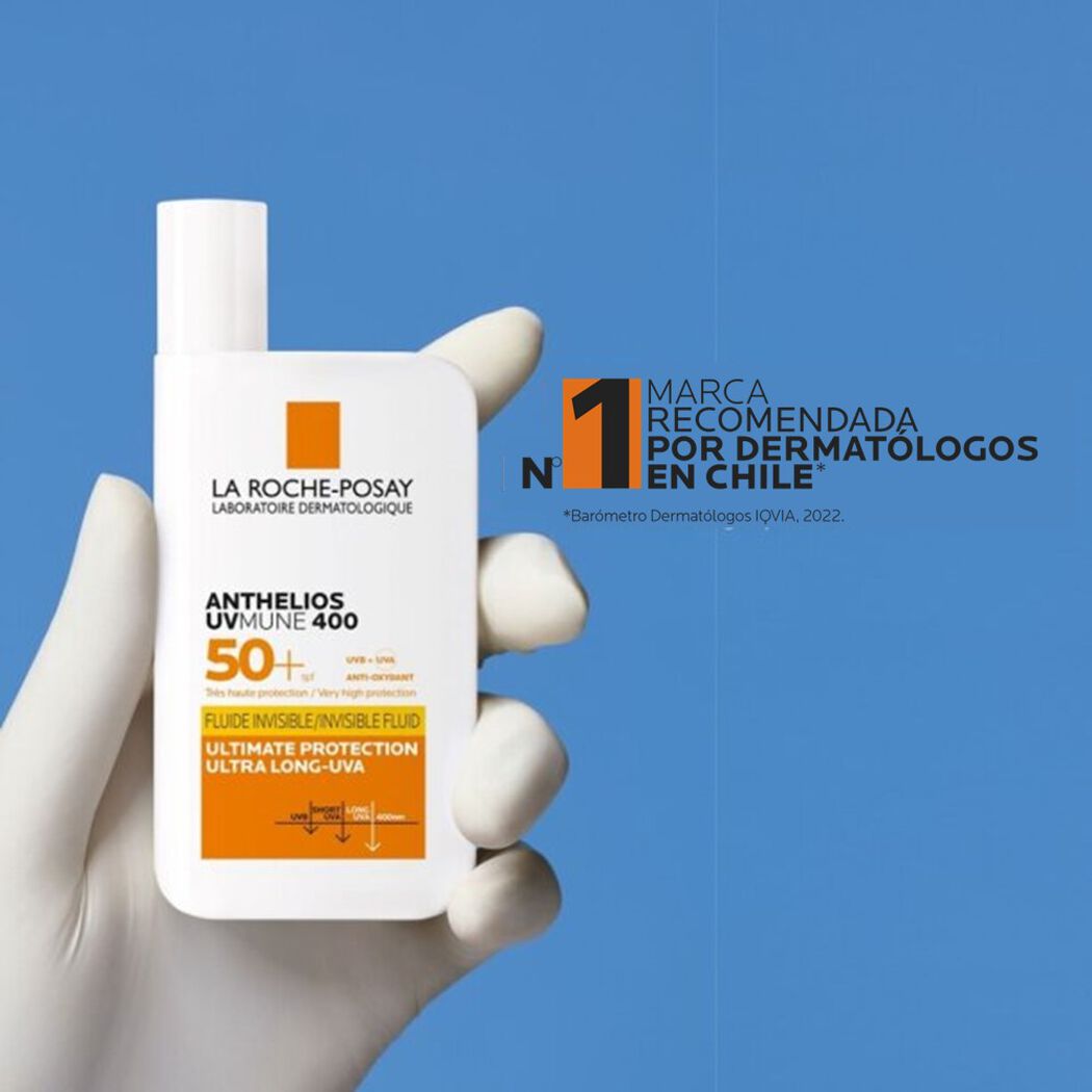 Protector Solar La Roche Posay Rostro Anthelios UV Mune 400 FPS50+ 50 mL, , large image number 1