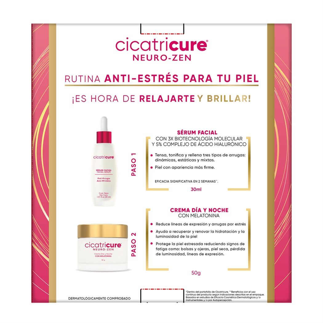 Pack Cicatricure Neurozen Crema + Serum Anti Estrés, , large image number 2