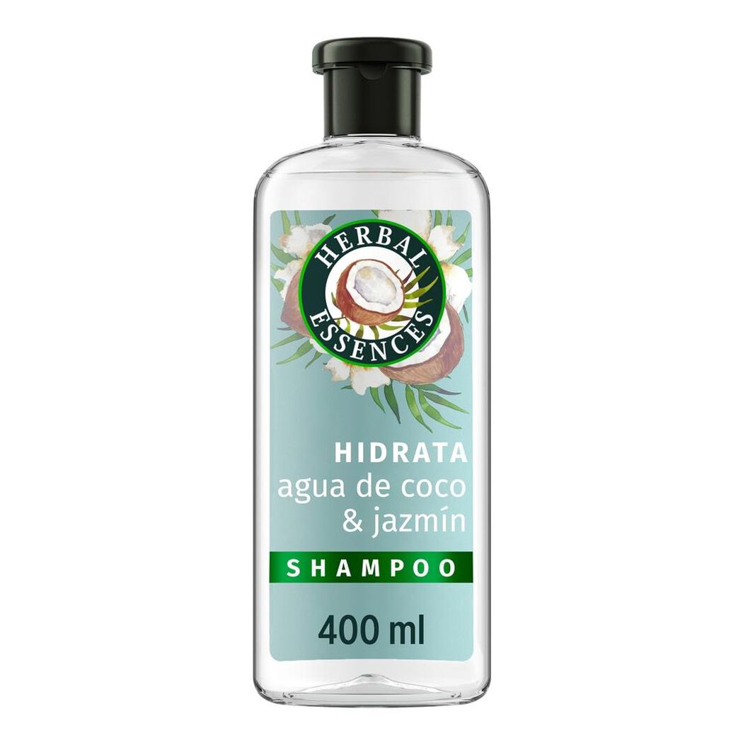 Shampoo Herbal Essences Agua de Coco y Jazmín 400 mL, , large image number 0