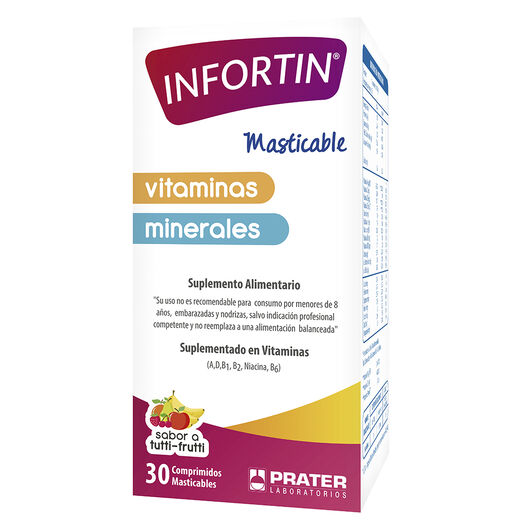 Infortin x 30 Comprimidos Masticables, , large image number 0