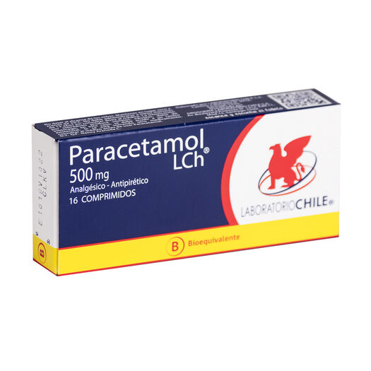 Paracetamol 500 mg x 16 Comprimidos, , large image number 0