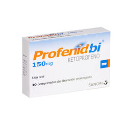Profenid Bi 150 mg x 10 Comprimidos de Liberación Prolongada