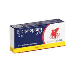Escitalopram 10 mg x 30 Comprimidos Recubiertos CHILE