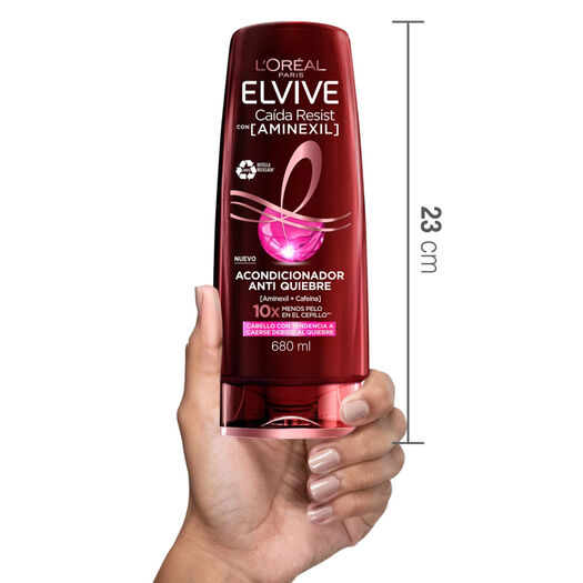 Acondicionador Elvive Aminexil 680Ml, , large image number 2