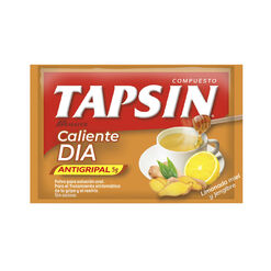 Tapsin Compuesto Antigripal Caliente Día Limón, Miel, Jengibre x 1 Sobre Polvo Para Solucion Oral
