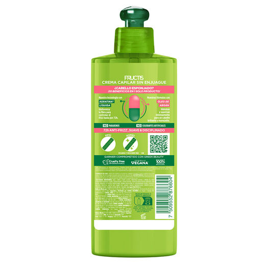 Crema Cabello Fructis 10 en 1 Adios Esponjado 300Ml, , large image number 4