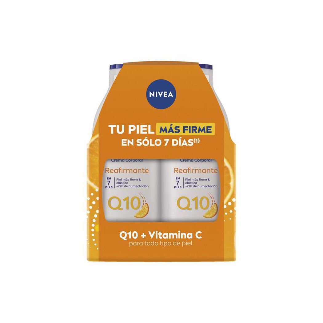 NIVEA Pack Reafirmante Q10 Crema Corporal 400ml x2, , large image number 1