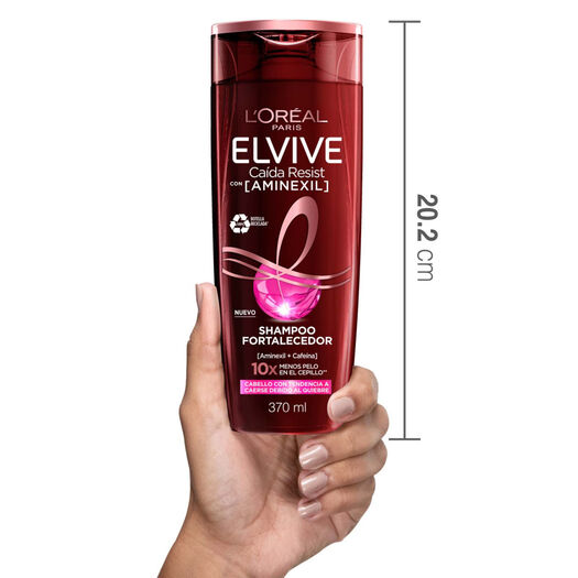 Shampoo Elvive Aminexil 370Ml, , large image number 2