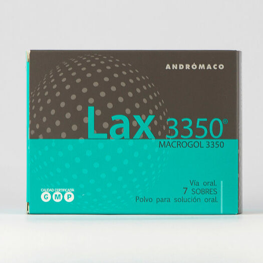 Lax 3350 Sachet 17 g x 7 Sobres Polvo Para Solución Oral, , large image number 0