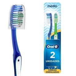 Cepillo de Dientes Oral B Clean Medio 2 un
