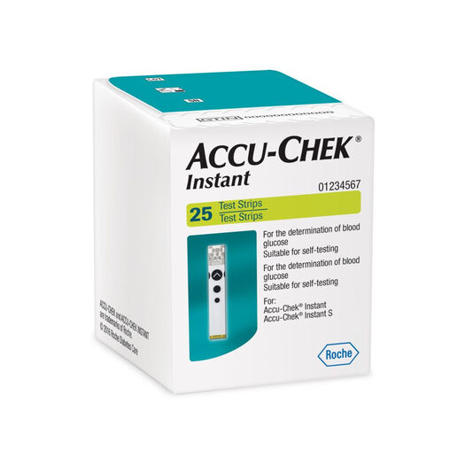 Accu-Chek Instant x 25 Tiras, , large image number 0