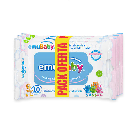 Toallas Húmedas Emubaby 30 un, , large image number 0