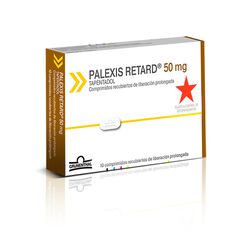 Palexis Retard 50Mg.Caja 10 Com.Rec.L.P