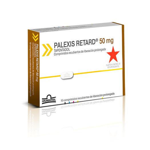 Palexis Retard 50Mg.Caja 10 Com.Rec.L.P, , large image number 0