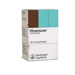 Viramune 200 mg Caja 60 Comprimidos