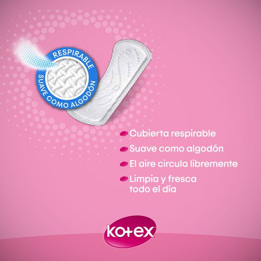 Protectores Diarios Kotex 100 un, , large image number 1