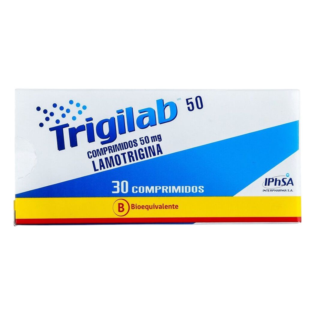 Trigilab 50 mg x 30 Comprimidos, , large image number 0