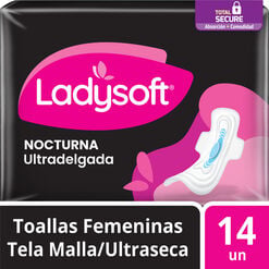 Toalla Femenina Ladysoft Nocturna Ud Malla X14