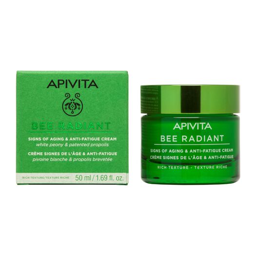 Crema Signos de la Edad & Anti-fatiga - Textura Rica 50ml Bee Radiant Apivita, , large image number 1