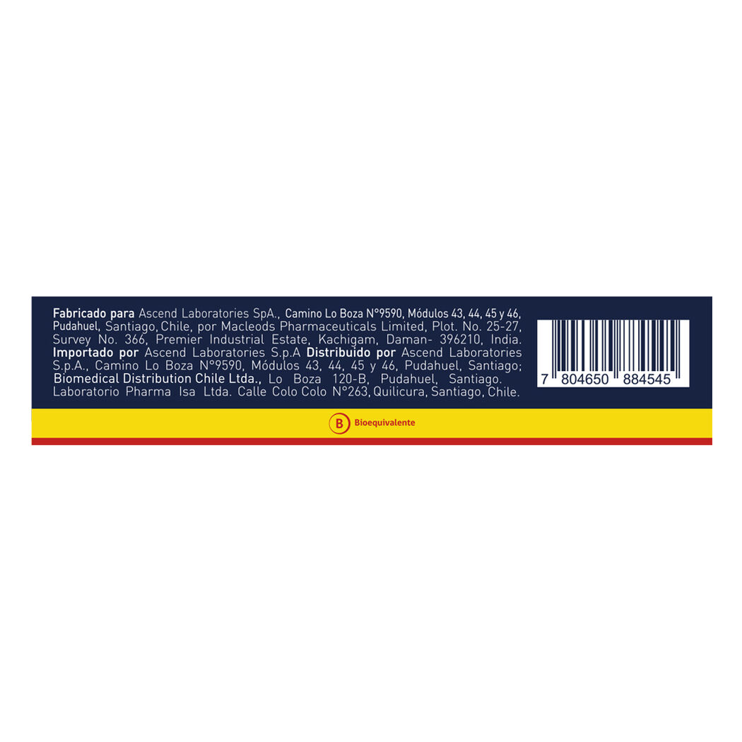 Valkem D 80/12,5 mg 30 Comprimidos Recubiertos, , large image number 2