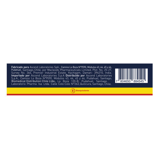 Valkem D 80/12,5 mg 30 Comprimidos Recubiertos, , large image number 2