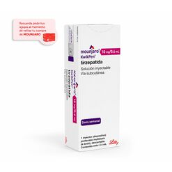 Mounjaro Tirzepatida KwikPen 10 mg/0,6 mL