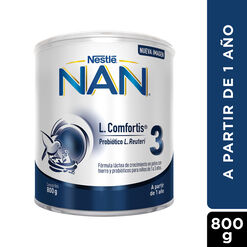 F&oacute;rmula Infantil Nan 3 L Comfortis 800 g