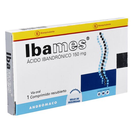 Ibames 150 mg x 1 Comprimido Recubierto, , large image number 0