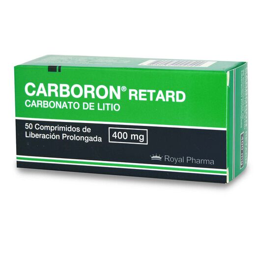 Carboron Retard 400 mg x 50 Comprimidos de Liberación Prolongada, , large image number 0