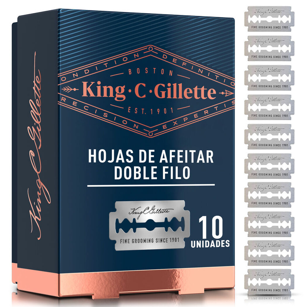 Hojas Gilete de Afeitar Barb King C 10 un, , large image number 1