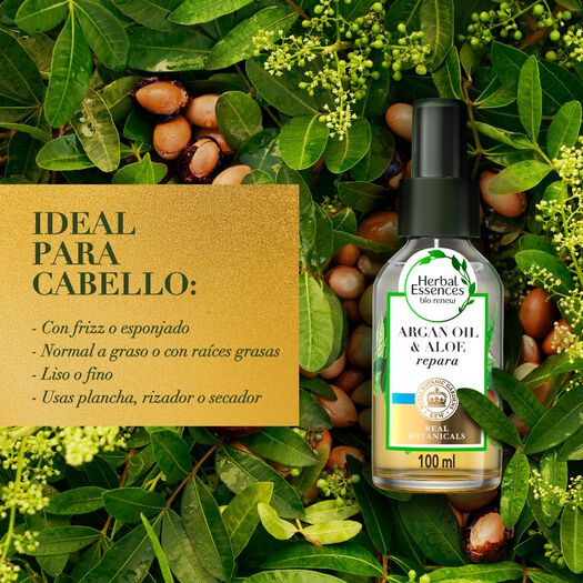 Aceite Herbal Essence Argan & Aloe 100 Ml, , large image number 2