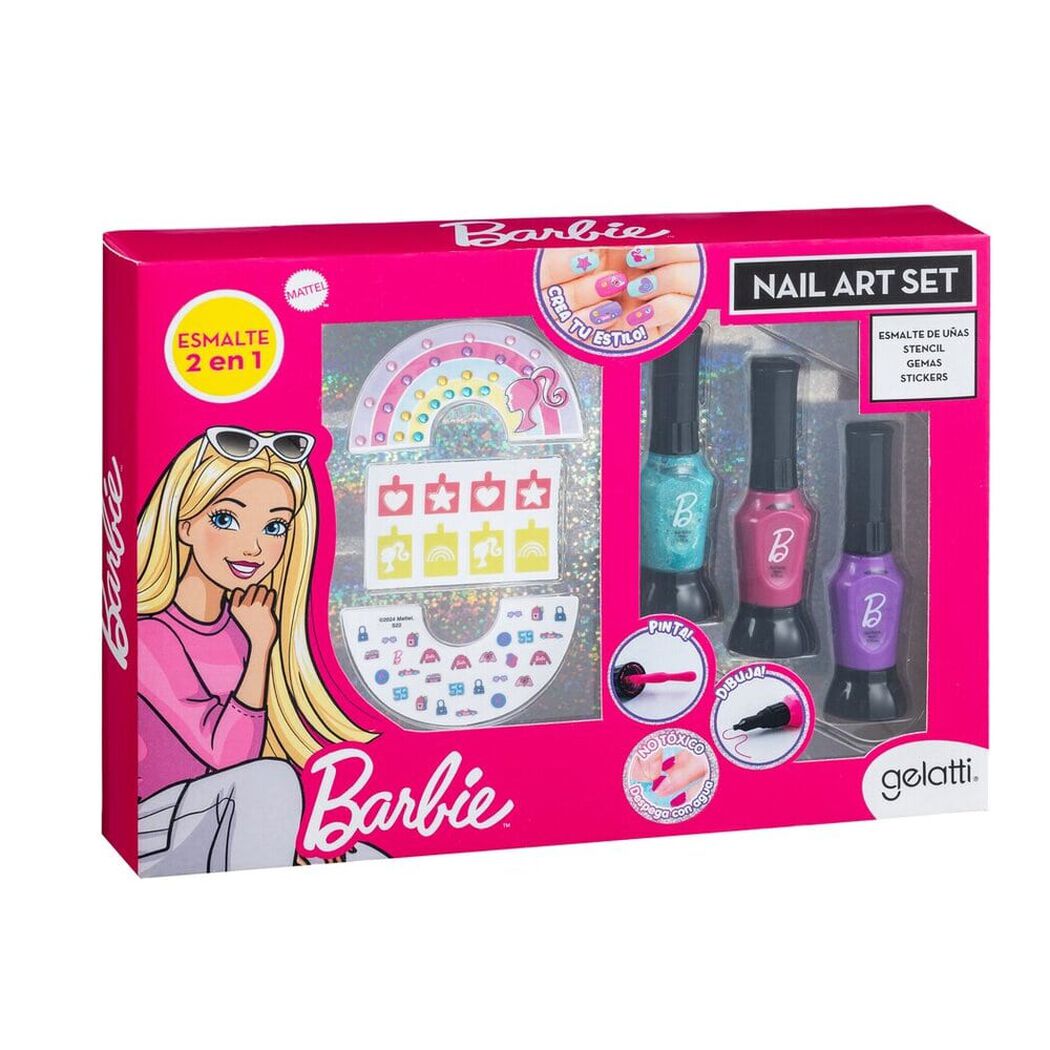 Set Gelatti Kids Esmaltes Barbie 6 un, , large image number 1
