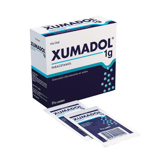 Xumadol 1 g Sobres x 20 Sobres Con Granulado Efervescente, , large image number 0