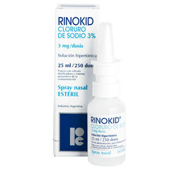 Rinokid 3 % x 25 mL Solución Nasal Para Nebulizacion