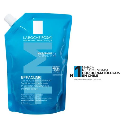 Gel Effaclar + M La Roche Posay Refill 400Ml, , large image number 1