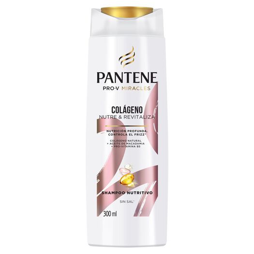 Shampoo Pantene Pro-V Miracles Colágeno Nutre & Revitaliza, 300 ml, , large image number 4