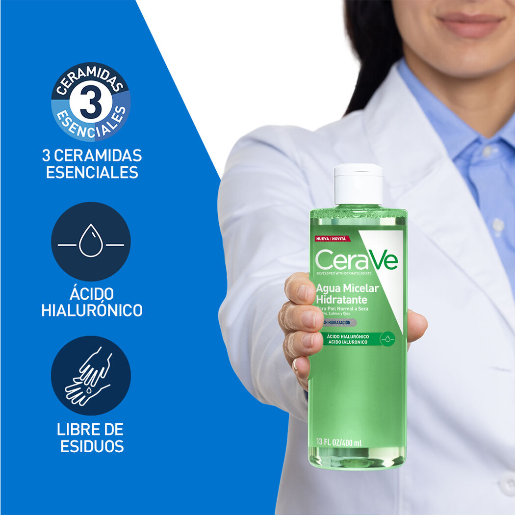 Agua Micelar Hidratante 400 ml, , large image number 3