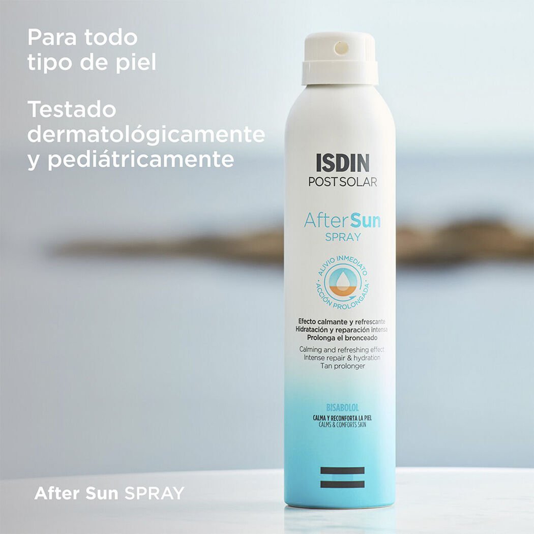 After Sun Isdin Spray Panthenol Hidratación Intensa 200 mL, , large image number 2