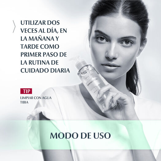 GEL LIMPIADOR FACIAL EUCERIN DERMOPURE 200 ML, , large image number 1