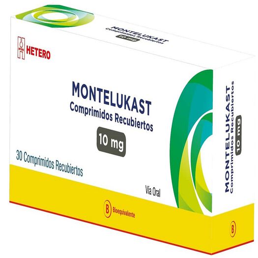 Montelukast 10 mg x 30 Comprimidos Recubiertos SEVEN PHARMA CHILE SPA, , large image number 0