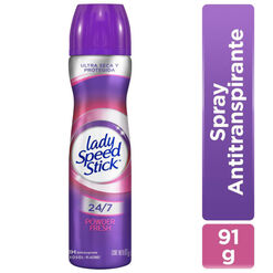 Desodorante Lady Speed Stick Spray Powder Fresh 91 g