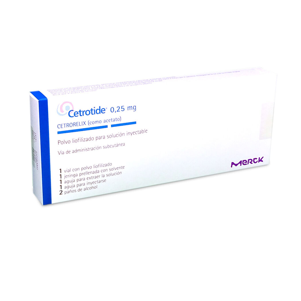 Cetrotide 0,25 mg x 1 vial, , large image number 0