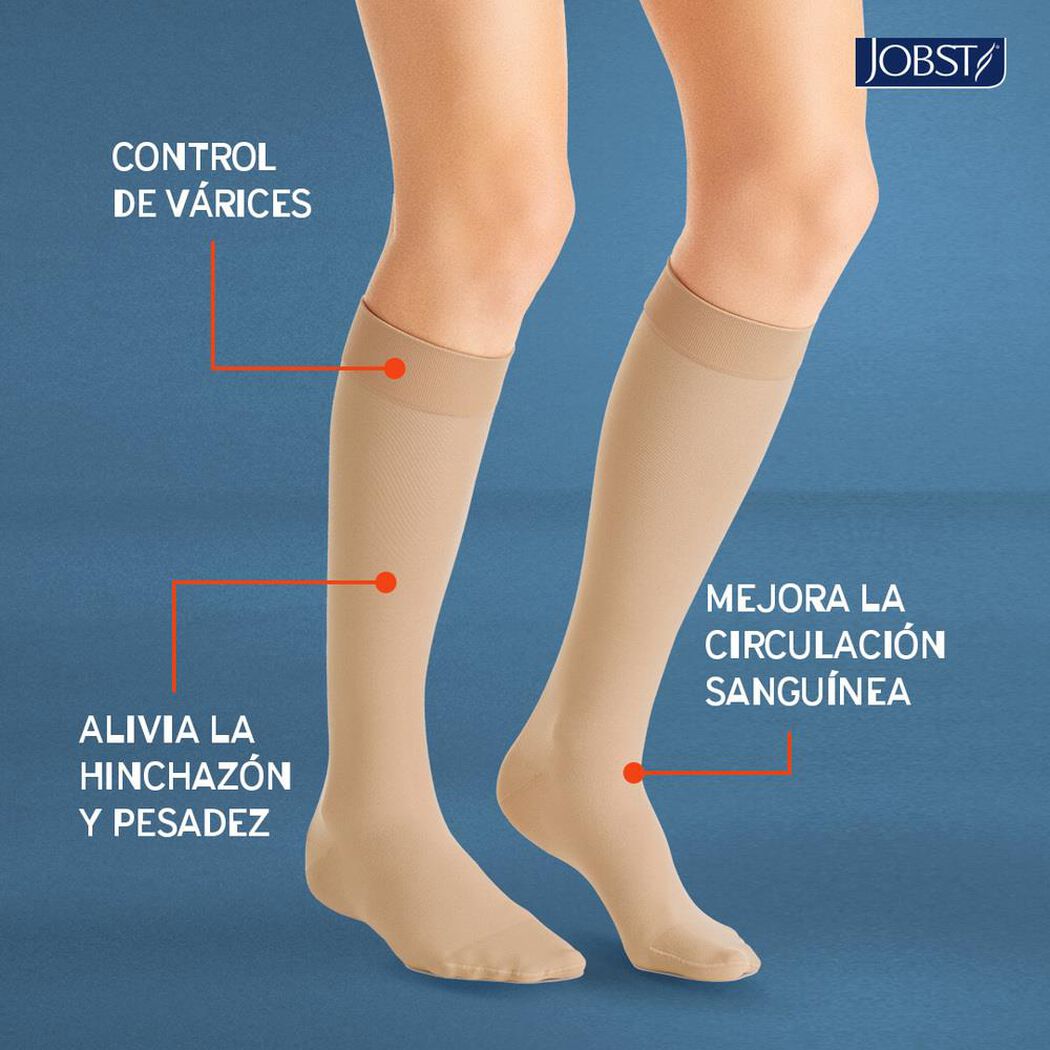 Media Compresión Jobst Rodilla Talla L 1un, , large image number 2