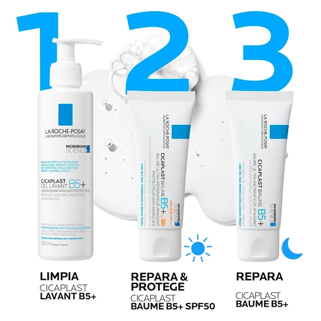 B&aacute;lsamo Multi Reparador Cicaplast Baume B5+ FPS 50 40ml, , large image number 4