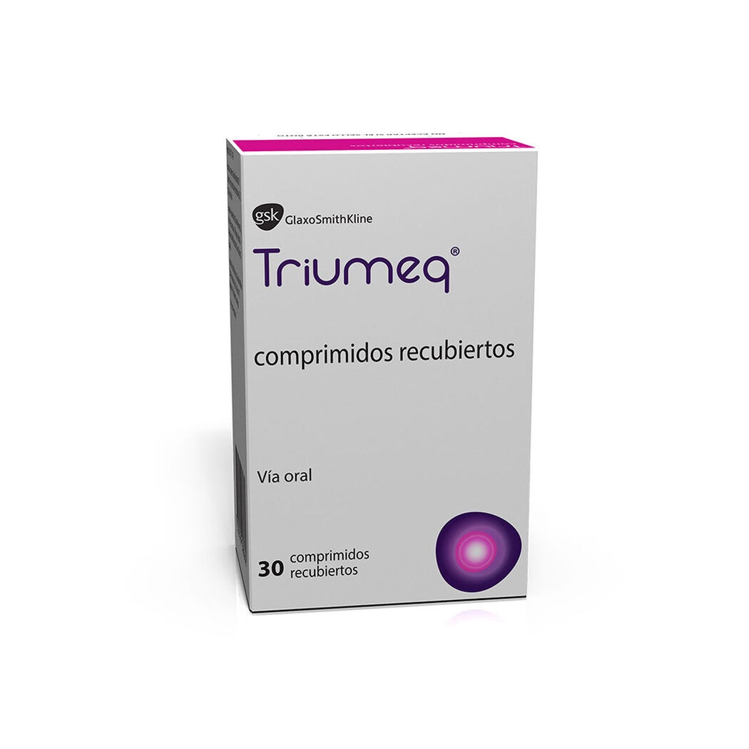 Triumeq x 30 Comprimidos Recubiertos, , large image number 0