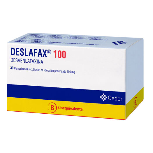 Deslafax 100 mg x 30 Comprimidos Recubiertos de Liberación Prolongada, , large image number 1