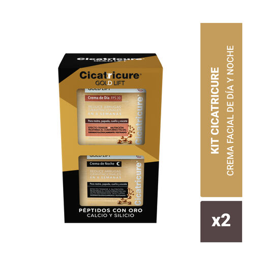 Pack Cicatricure Gold Lift Crema Dia + Gold Lift Crema Noche, , large image number 0