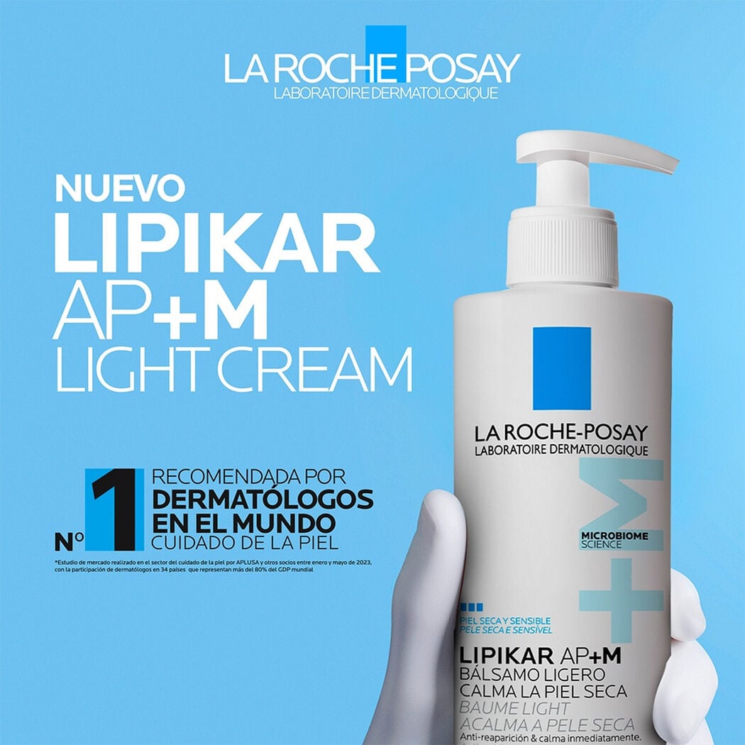 B&aacute;lsamo Hidratante Lipikar Baume Light AP+ M 400ml, , large image number 3