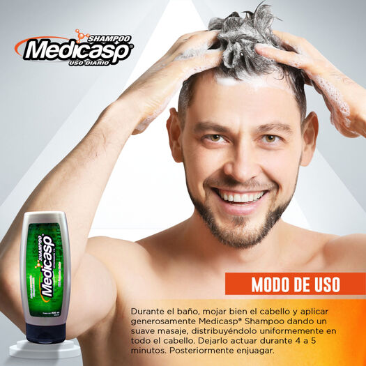 Medicasp Shampoo 1% 400Ml, , large image number 3