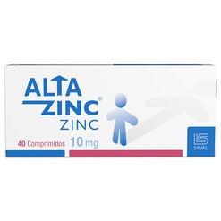ALTAZINC Zinc 10 mg 40 comprimidos